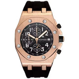 ONOLA 6805 Apex Chronograph Men’s Quartz Watch Black Rosegold Black