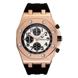 ONOLA 6805 Apex Chronograph Men’s Quartz Watch Black Rosegold White Main