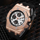 ONOLA 6805 Apex Chronograph Men’s Quartz Watch Black Rosegold