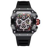 ONOLA 6827 Apex Torque Quartz Chronograph Watch All Black