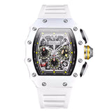 Onola 6826 Sport Quartz Watch for Men Milk White Black
