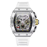 Onola 6826 Sport Quartz Watch for Men White Silver