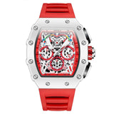 Onola 6827W Tonneau Sports Luxury Watch Red Main