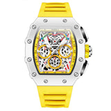 Onola 6827W Tonneau Sports Luxury Watch Yellow Main