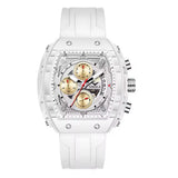 Onola 6853 Sport Luxury Quartz Watch for Men All White