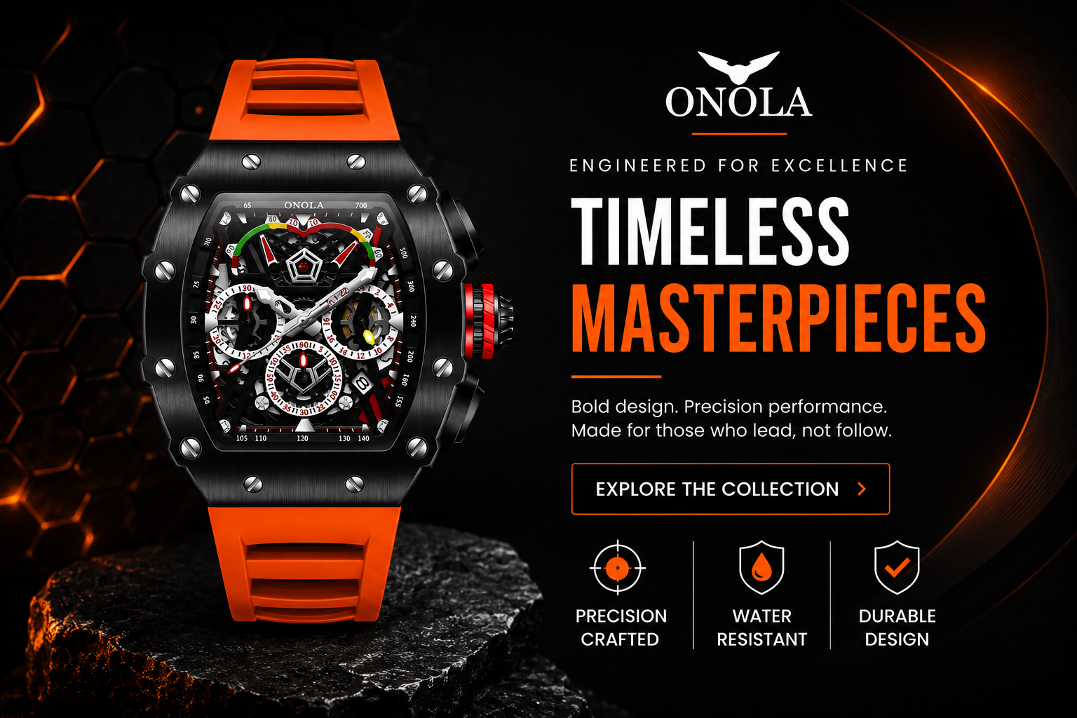 onola 6827 orange black dial main image homepage banner