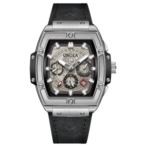 lx Series silver black quartz