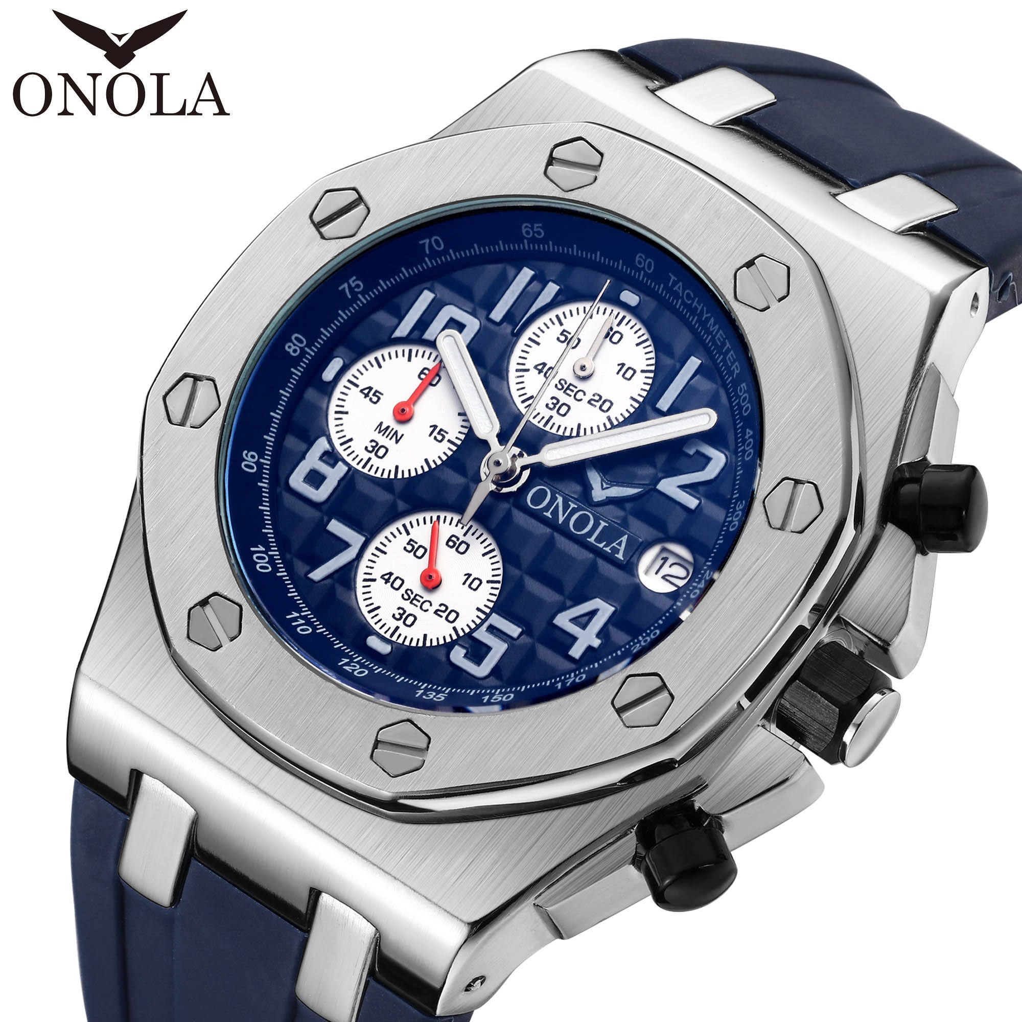 ONOLA Apex Chronograph Men’s Quartz Watch 13 ONOLA Apex Chronograph Men’s Quartz Watch - Image 12